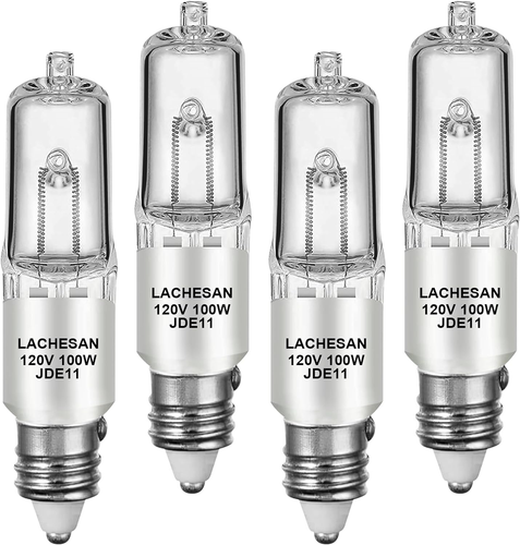 JDE11 120V 100W, E11 Halogen Bulb(Replacement E11 Led Bulb) T4 Mini Candelabra B - Picture 9 of 12