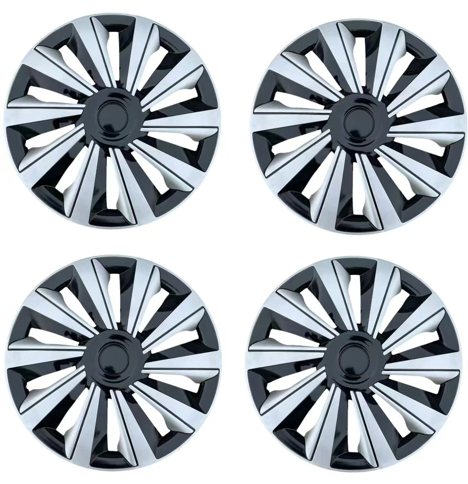4PCS 16" Rim Skin Cover Hubcap Covers For Chevy Spark 2010-2023 R16 Steel Wheels Foto 2 de 4