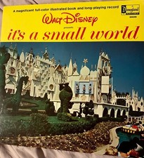 It's A Small World 1964 Record Album Including full color illustrated book