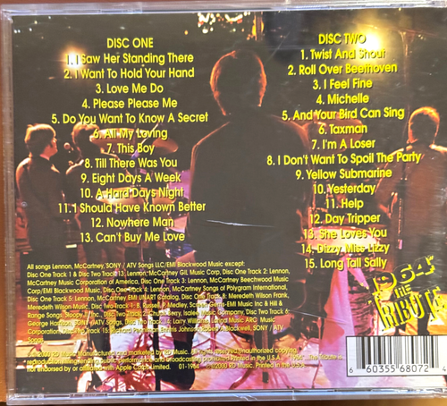 1964 The Tribute – All You Need Is... ...Live - 2 CD'S - Bild 4 von 4