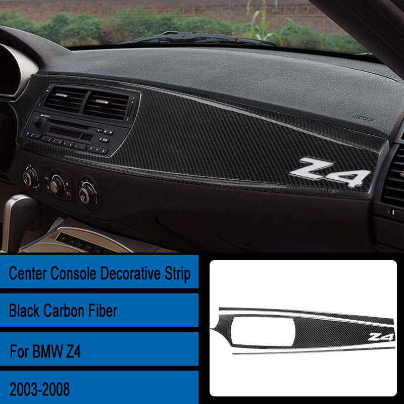 25-Piece Carbon Fiber Interior Trim Kit – For BMW Z4 E85 2003-2008 (LHD)