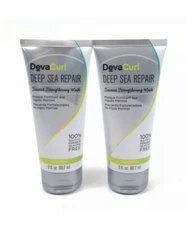 2x DevaCurl Deep Sea Repair Seaweed Strengthening Mask 3 oz Each (6 oz Total)