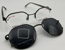 Easy Twist Turbo Flex Eyewear CT278 Satin Khaki Polarized Lens 49-20-135