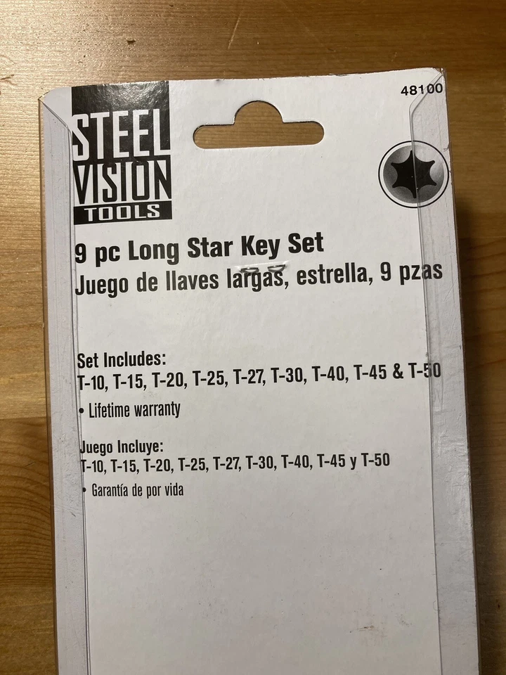 9pc Long Torx Star Key Set - Image 3 of 3