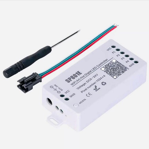 SP801E Wifi LED Controller Programmed For WS2812B LED Matrix Panel Module Lights - Picture 6 of 9