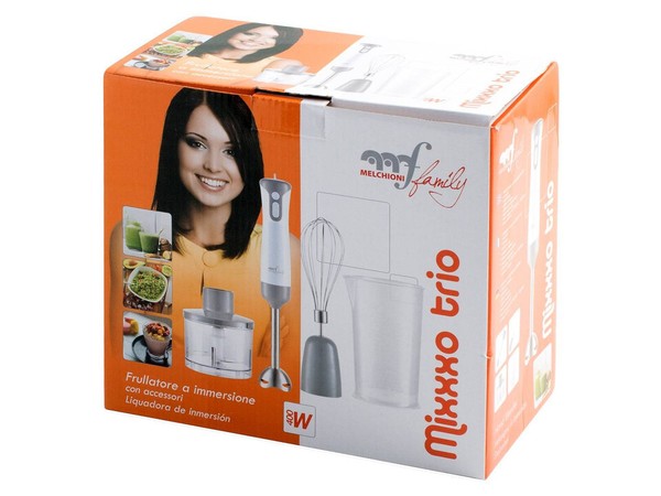 Melchioni Frullatore Ad Immersione Mixxxo Trio 400W Con Accessori-image
