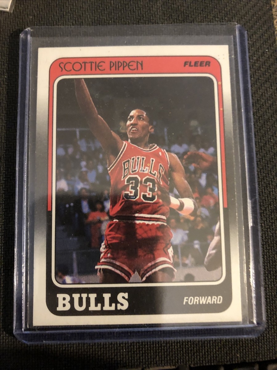 SCOTTIE PIPPEN Rookie FLEER 1988 #20 of 132 Mint NO1101 | eBay