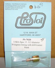 PRO SLOT USRA SPEC 15 .513 DIAMETER 38 DEGREES TIMING WITH DRILL/REAMER BLANK