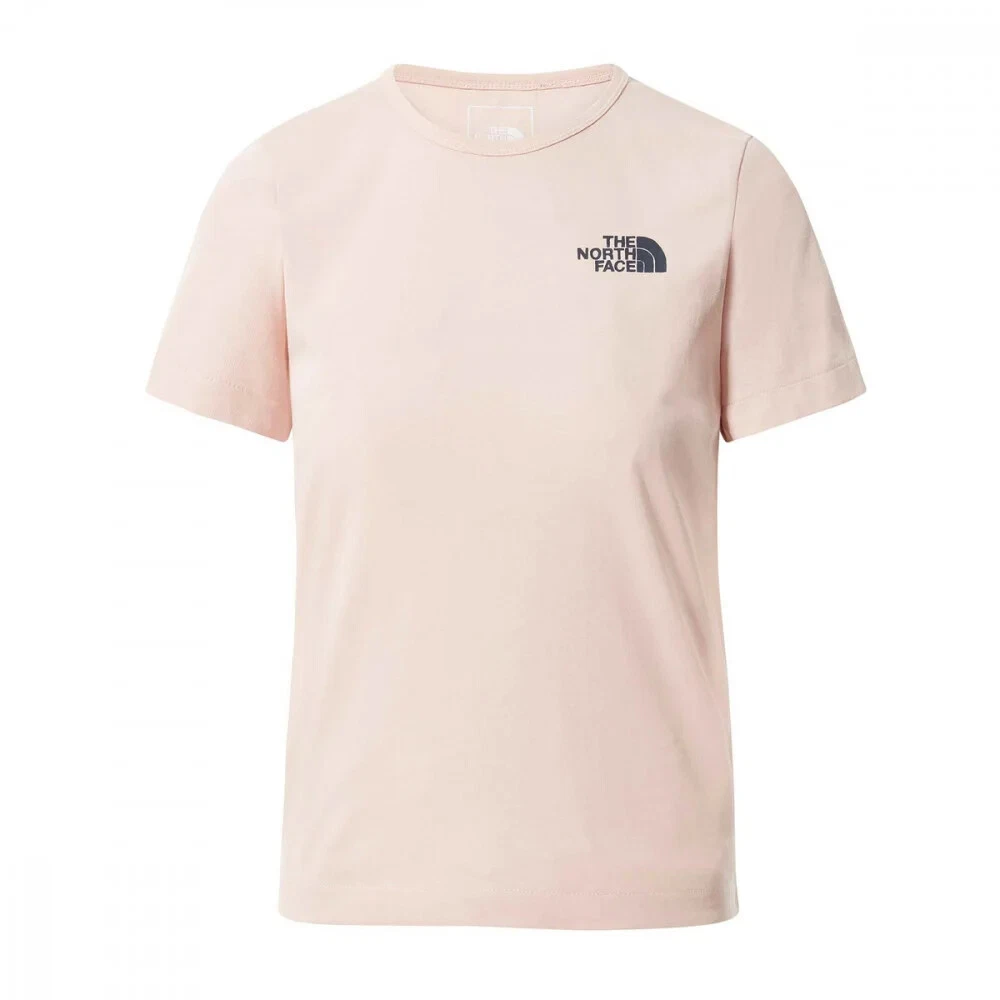The North Face Himalayan Bottle Source T Shirt Women s Pink Black Activewear Tee