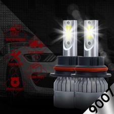 New 9007 Hb5 8000k Ice Blue 8000lm Cree Led Headlight Bulbs Kit High Low Beam