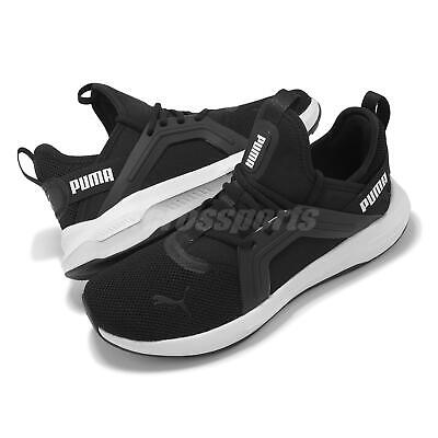 Puma Softride Enzo 5 Black White Men Unisex Road Running Puma Softride Enzo 5 Black White Men Unisex Road Running
