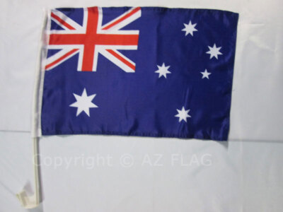 DRAPEAU AUSTRALIE 45x30cm - DRAPEAU AUSTRALIEN 30 x 45 cm avec fourreau