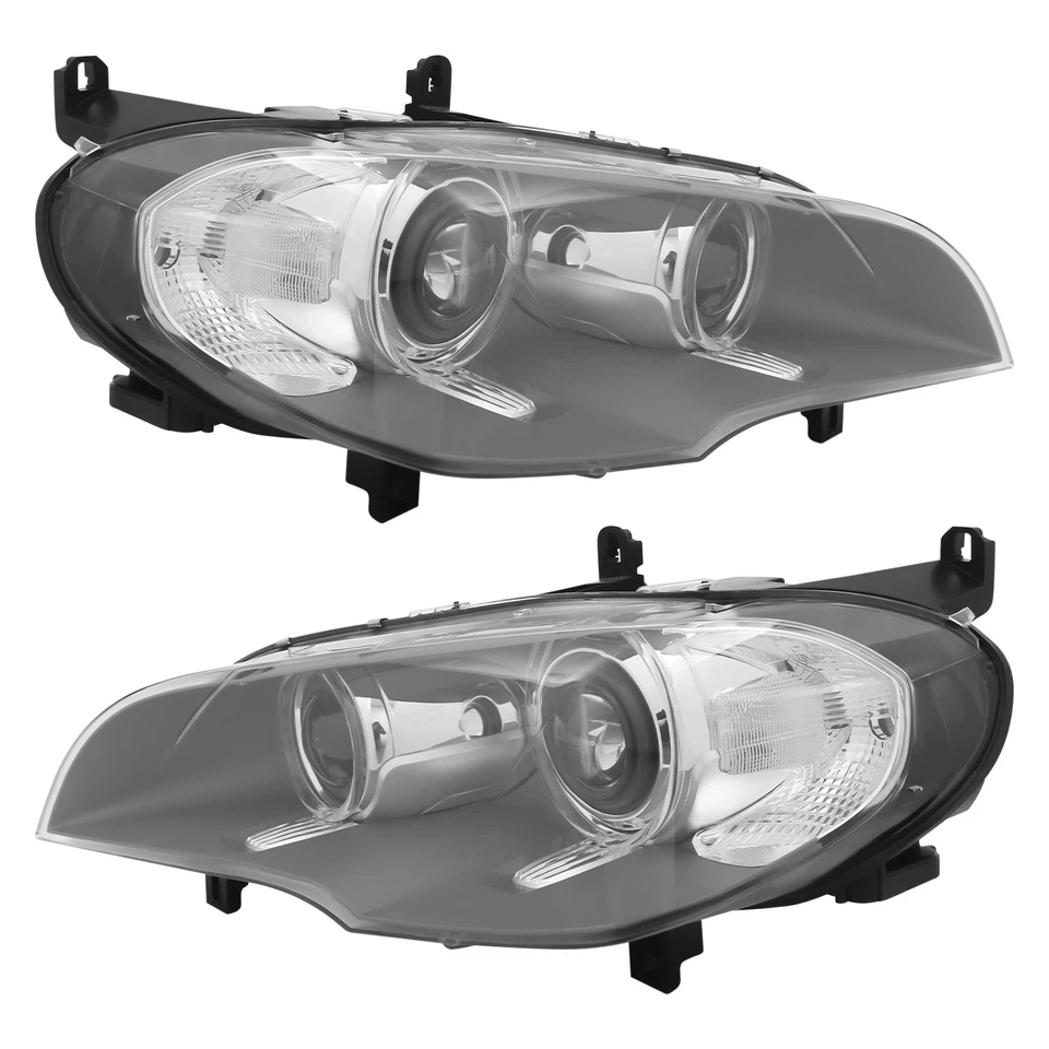 For 2011-2013 BMW X5 Adaptive Xenon/HID Headlight Headlamps w/AFS Left+Right Set Foto 4 de 4