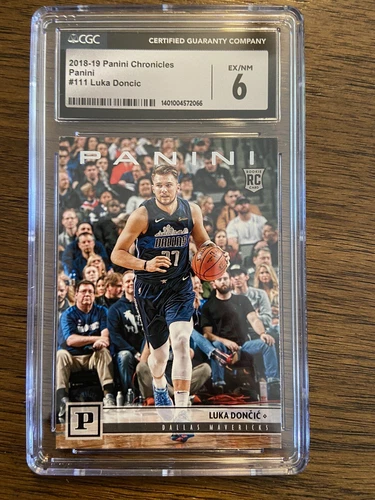 CGC 6 2018-19 Luka Doncic Panini Chronicles #111 Rookie Card RC Dallas Mavericks