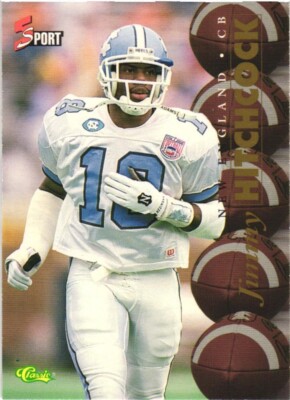 1995 Classic Five Sport #85 Jimmy Hitchcock New England Patriots
