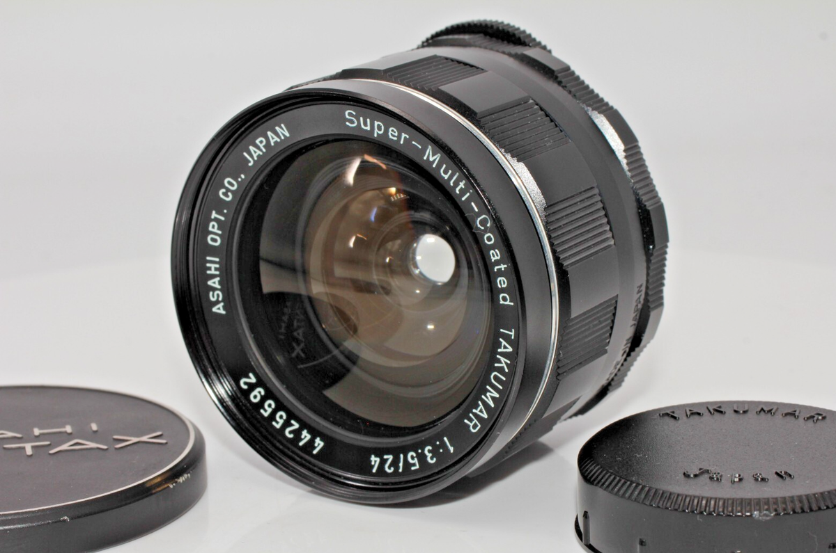 Near Mint +]PENTAX Super-Multi-Coated TAKUMAR 24mm f3.5 MF