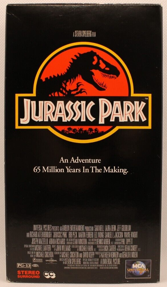 「COCKTAIL」「SPEED」「JURASSIC PARK」VHS映画 Jurassic Park by Steven Spielberg (VHS, 1993) 96898140935| eBay