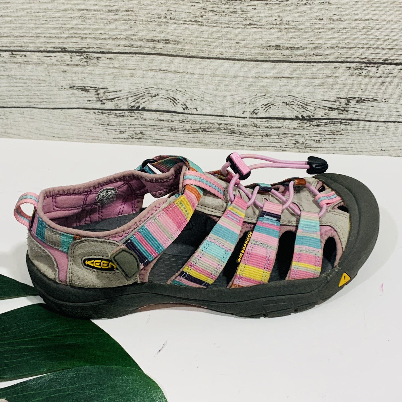 Scarpe sandali KEEN colorate impermeabili naturali da trekking Bunjee taglia 5 donna