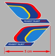 STICKER 2 X PEUGEOT TALBOT 205 SPORT GTI 5cm CAR STICKER PA376