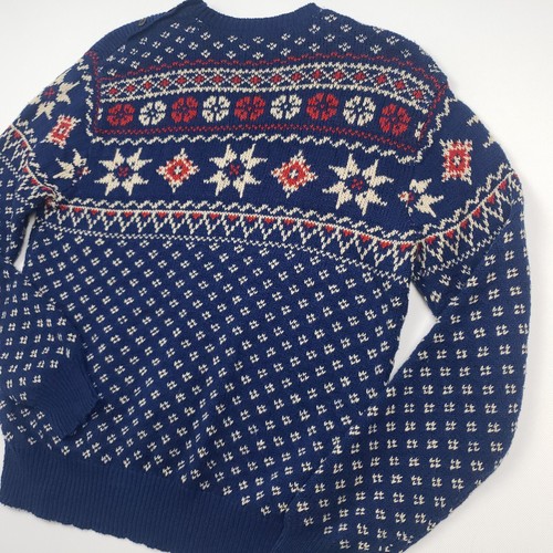 Polo Ralph Lauren Pullover XL Tall Schneeflockenpullover Fair Isle Leinenmischung Strick - Bild 13 von 18