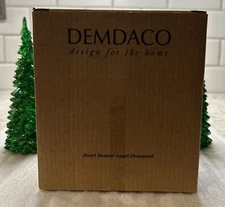 NIB Demdaco Angel Figurine Love Heart Banner #12099 Retired Awesome Rare