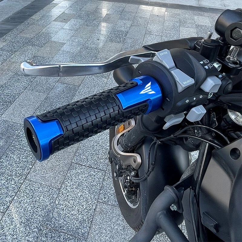 For YAMAHA MT01 MT09 MT07 MT10 MT03 MT 09 07 03 10 Motorcycle Handlebar Grips - Imagem 3 de 4