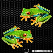 Tree Frog Sticker Decal Red Eyed Tropical Window Truck Car Yeti Cup Herpetology