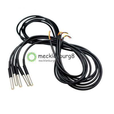 NEW DS18B20 2M Waterproof Digital Temperature Temp Sensor Probe DS18B20 AU