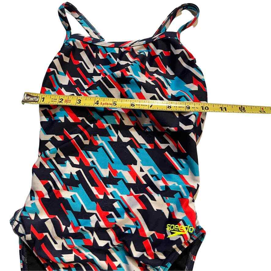 Speedo One Piece Swimsuit Womens Size Small FlybackProLT Stars and