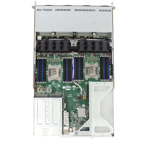 Supermicro CSE-819U Server 2x 12-Core Xeon E5-2690 v3 2,6GHz 32GB SATA - Bild 3 von 5