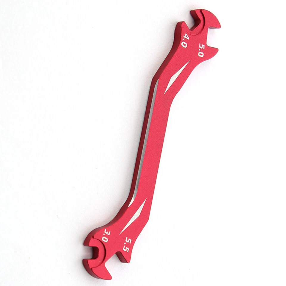 3/4/5/5.5mm Aluminum RC Car Model Repair Spanners Multi-Turnbuckle Wrench Tool b - Image 2 of 4