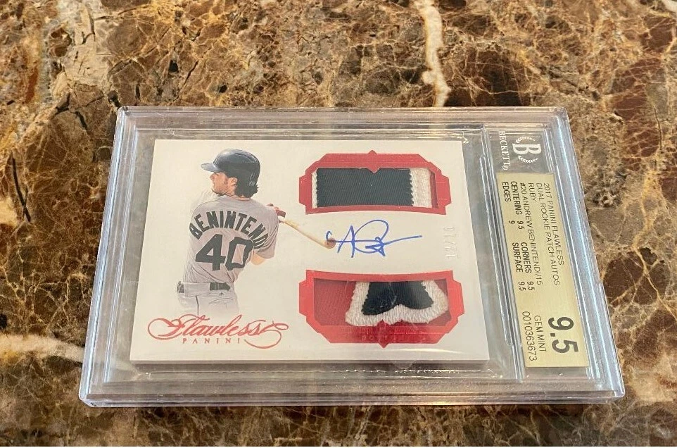 Andrew Benintendi Autograph Baseball Cards for sale | eBay