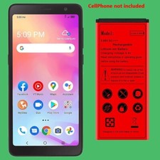 Long Endurance Upgraded 3100mAh Extended Slim Battery for Alcatel Apprise 5002R