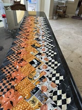 Halloween table runner