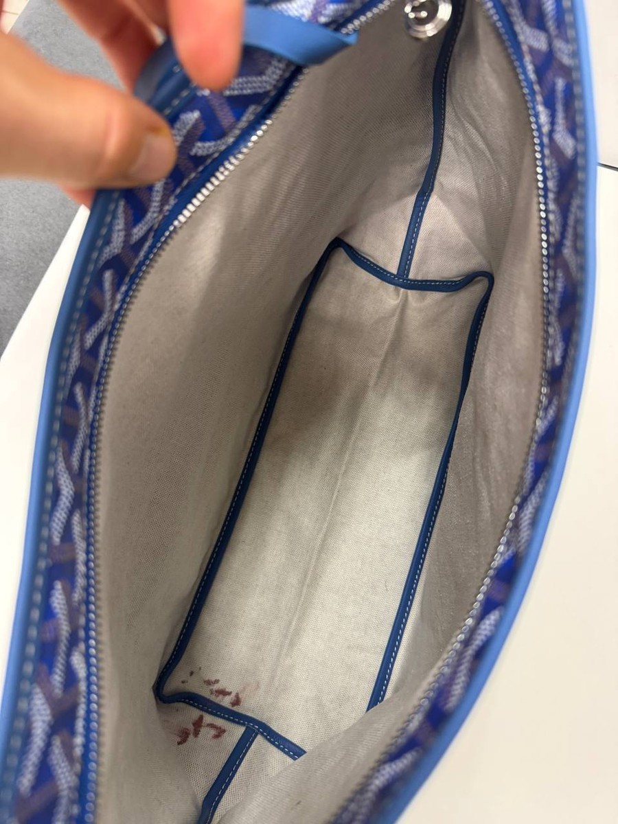 Goyard Boheme Hobo PM Bag Sky Blue Pre Owned | eBay