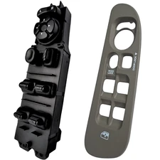 Master Power Window Door Switch and Taupe Assembly for 2002-2009 Dodge Ram