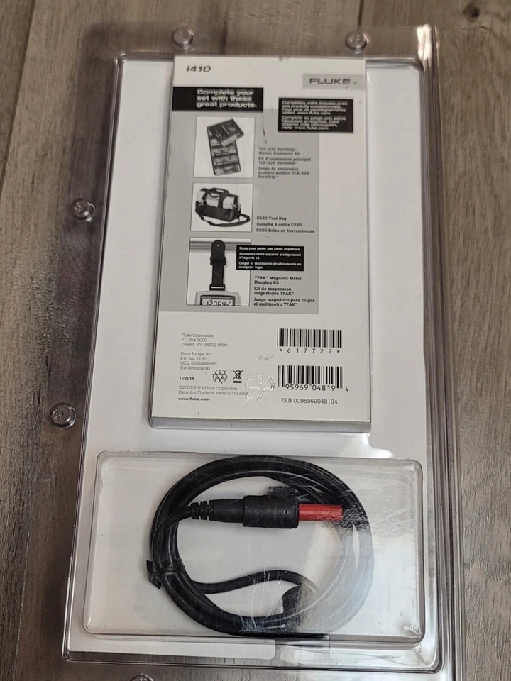 Fluke 400Amp Large Mouth AC/DC Current Clamp Multimeter Accessory #I410 - Image 2 of 2