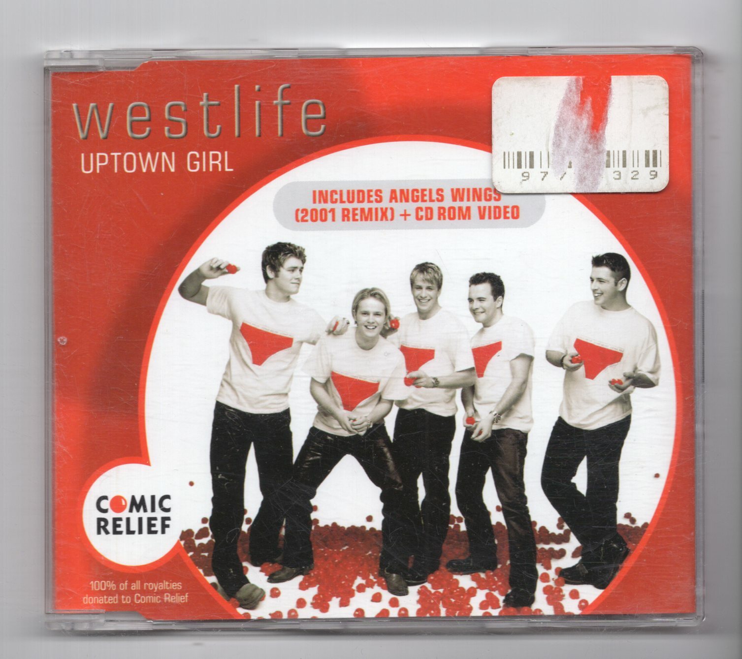 (JT738) Westlife, Uptown Girl - 2001 CD