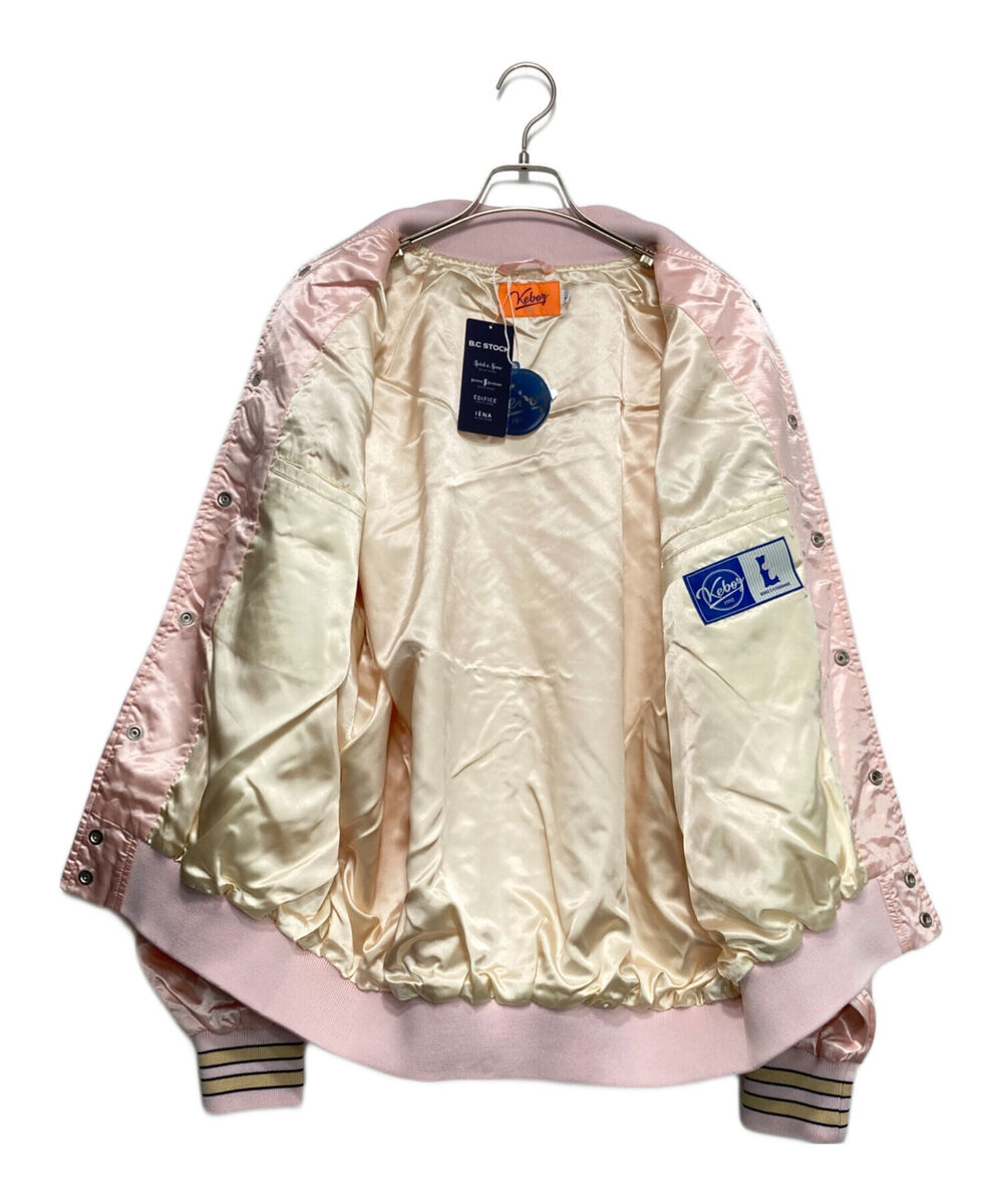 KEBOZ satin varsity jacket Size: L Pink Men KBZSS220U024 | eBay KEBOZ satin varsity jacket Size: L Pink Men KBZSS220U024 | eBay