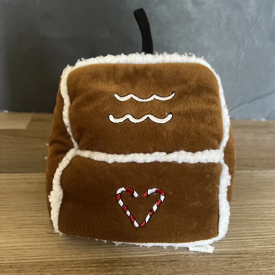 Kyjen Peluche Cachorros Perro Casa Juguete Nieve Navidad Bastones de Caramelo Foto 4 de 4