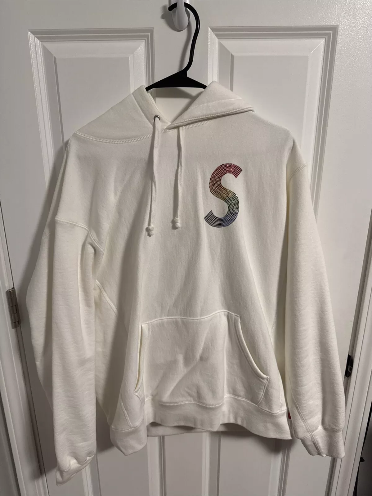 Pull à capuche Supreme Swarovski S logo SS21 taille M