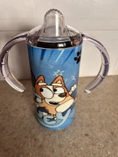 Bluey And Bingo stainless steel sippy cup