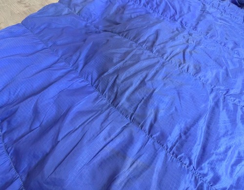 Vintage Marmot Kestrel Long Sleeping Bag Trestles Series 0 Degrees 800 Fill Blue - Picture 8 of 12