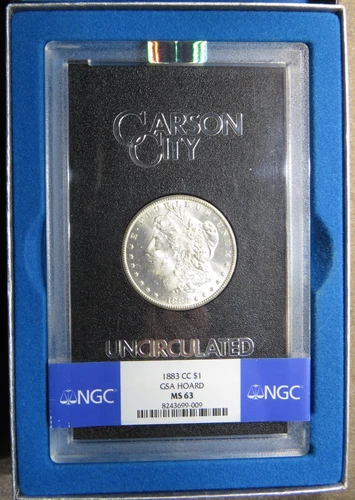 1883-CC Morgan Dollar — photo from the most recent tracked eBay sale