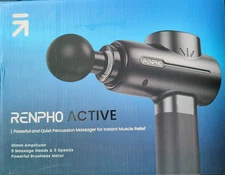 NEW! Renpho Power Permium Percussion Massager 45Ibs Torque 10mm Amp -Retail $109