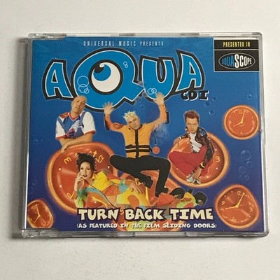 Aqua   Turn Back Time CD Single CD1 1998   UMD 80490 EX/EX