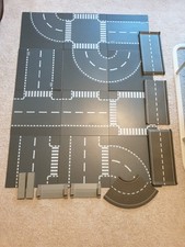 LEGO 12 Straßenplatten Und Highway-Konstruktion Straßenplatten Und Bauteile 