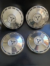 1968 Dodge Dart 9 Set Of Four Hubcaps Wheel Covers Oem Mopar Dog Dish Used