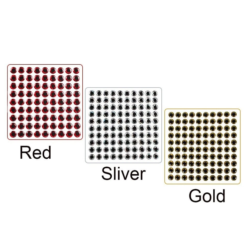 300 grains Fly Tying 3D Holographic Eye 3D Fishing Bait Eyes Fish Lure Eyes - image 3 of 4