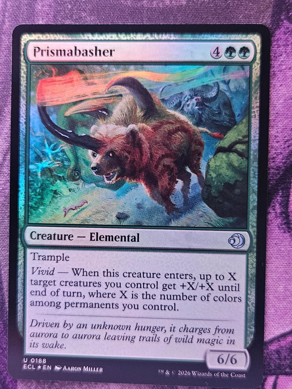 Prismabasher 188 Uncommon Lorwyn Eclipsed Magic: The Gathering Foil Near Mint